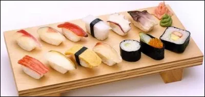 Le sushi (寿司) est un plat traditionnel...
