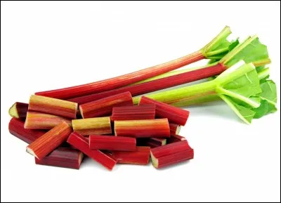 Quelle partie de la rhubarbe est toxique et entraîne la mort si elle est ingérée ?