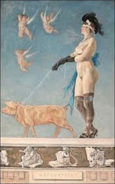 uvre considérée comme l'une des plus connues de ce peintre symboliste belge, ''Pornocratès'' appelée aussi ''Femme au cochon'' ou ''Dame au cochon'' est un tableau datant de 1878. Qui en est le réalisateur ?
