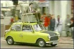 Dans quel pisode Mr Bean conduit avec un balai ?