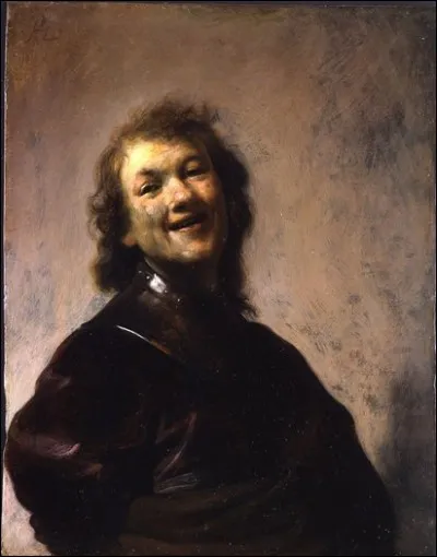 Ce serait son autoportrait riant !