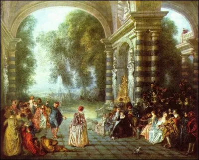 Voici plus de gaité avec "Les Plaisirs du bal" du peintre :