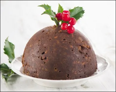 De quoi est formé principalement le fameux Christmas pudding ?