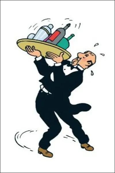Dans les bandes dessinées "Tintin", comment s'appelle le maître d'hôtel du château de Moulinsart ?