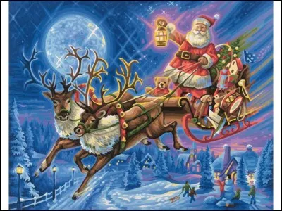 Dieu de l'amour dans la mythologie romaine. Ce renne apporte l'amour aux enfants.