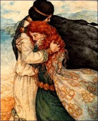 Broul met par crit, vers 1170, l'une des plus belle histoire d'amour. Il s'agit de...