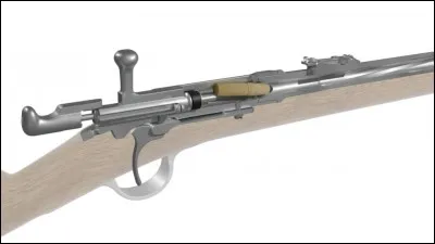 Fusil de guerre fran&ccedil;ais &agrave; aiguille, utilis&eacute; au 19e si&egrave;cle !