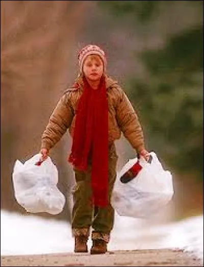 Kevin revient chez lui, car il a fait ses courses, mais en rentrant il a l'impression d'être suivi ! Qui le suit ?