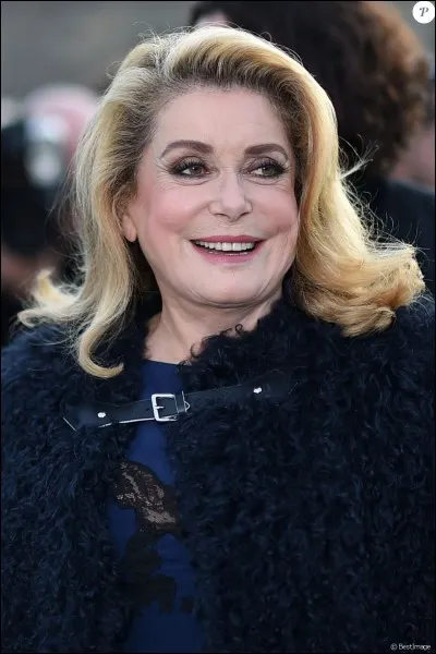L'actrice Catherine Deneuve est née en ...
