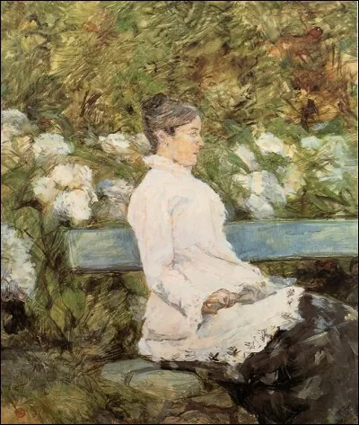 Qui a peint sa mère sur un banc ?