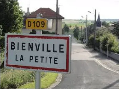 Je vous emmène dans le Grand-Est, à Bienville-la-Petite. Petit village de 33 habitants, dans le Lunévillois, il se situe dans le département lorrain ...