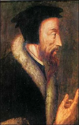 Le franais Jean Calvin est le chef du 'calvinisme', qui est une branche du ...