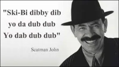 Comment appelle-t-on le jazz vocal à base d'onomatopées dont John Paul Larkin était le roi ?