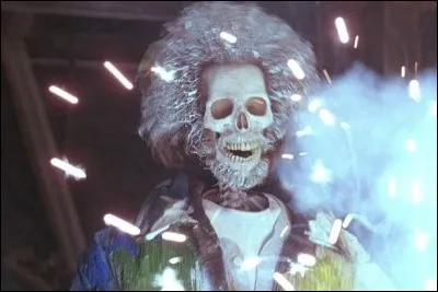 Pourquoi aperçoit-on brièvement le squelette de Marvin piégé par Kévin ?