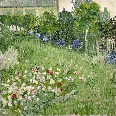 Qui est le peintre de "Auvers-sur-Oise, jardin Daubigny" ?
