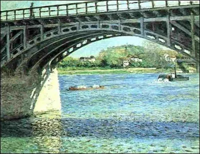 Qui est le peintre du "Pont d'Argenteuil" ?