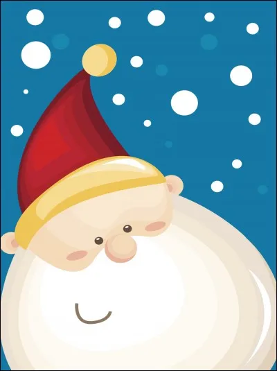 Sous la plume de qui la première mention, en français du "père Noël", a-t-elle été retrouvée ?