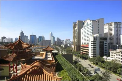 Cette ville chinoise de 5 millions d'habitants, capitale de la province du Yunnan, souvent appelée la "ville du printemps éternel" en raison de son climat tempéré tout au long de l'année, c'est :