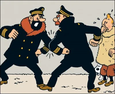 Quel est ce capitaine avec lequel Haddock se chamaille, alors qu'ils sont très amis ?