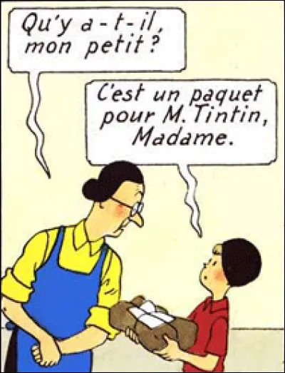 Comment s'appelle sa concierge ?