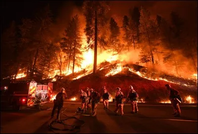 Quel nom a été donné à l'incendie qui a débuté le 8 novembre 2018 en Californie ?