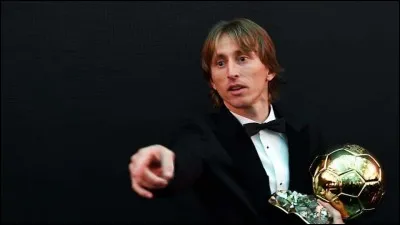 Quelle est la nationalité de Luka Modrić, vainqueur du Ballon d'or en 2018 ?