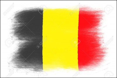 Quelle est l'origine des couleurs du drapeau belge qui imitent un lion d'or jaune sur fond de sable noir, les griffes et les dents rouges ?