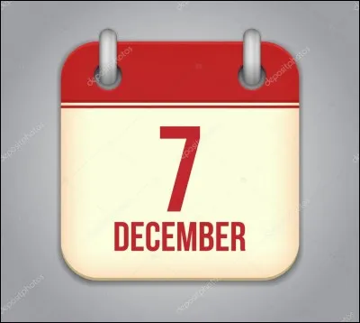 Que s'est-il passé le 7 décembre 1970 ?