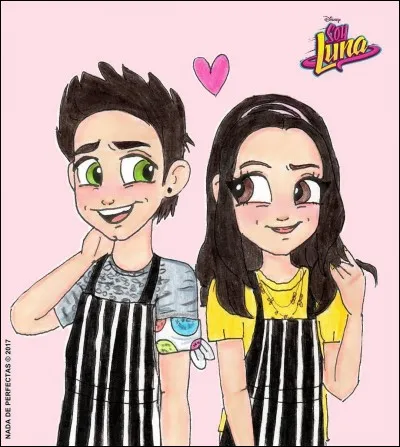 Qui est-ce, à côté de Delfina ?