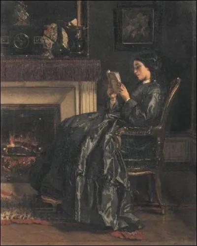 Qui est l'auteur de la toile" Coin du feu" ?