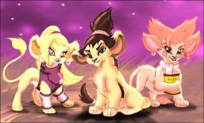 Qui sont ces ninjas reprsents sous le forme de lion?