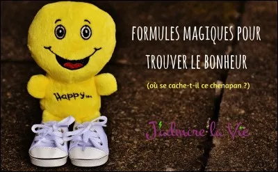 Pour Pascal, le bonheur c'est :