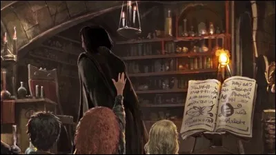 Quelle punition Severus Rogue donne-t-il à Ron après que celui-ci ait pris la défense d'Hermione en cours de Défense contre les forces du mal ? (Rogue remplace alors Lupin)