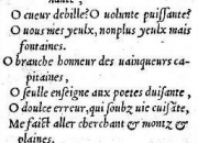 Quiz La littrature franaise - Les potes de la Renaissance