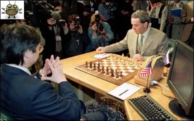Echecs, informatique !
Les matchs Deep Blue contre Kasparov sont deux matchs de six parties d'échecs chacune entre le champion du monde russe Garry Kasparov et un supercalculateur IBM appelé Deep Blue. La 1e confrontation verra la victoire de Kasparov. La 2e confrontation verra la victoire de l'ordinateur Deeper Blue, une évolution du précédent.
Lors de la 2e confrontation, à quoi est due la victoire de Deeper Blue ?