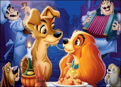 Dans "La Belle et le Clochard", combien de chiots ces deux chiens ont-ils eus ?