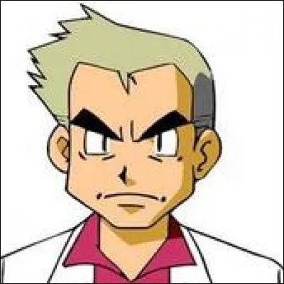 Le professeur de la région de Kanto est le professeur ...