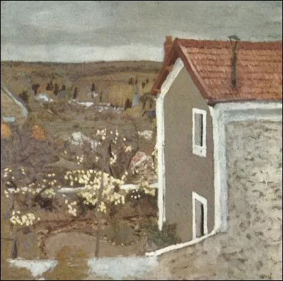 Qui a peint "Paysage à l'Étang-la-Ville", toile de 1900 ?