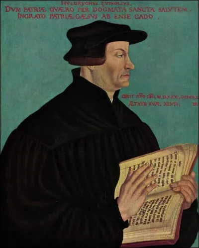 Combien d'articles visant à réformer l'Église Ulrich Zwingil a-t-il proposés en 1523 ?