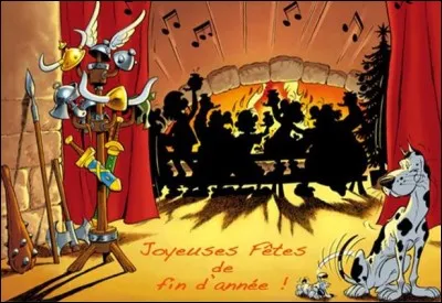 La trêve de Noël est bien respectée, Cétautomatix et Ordralfabétix ne se bagarrent pas, pour une fois. Idéfix a bien du plaisir : même si les Gaulois n'entendent rien au parler scandinave, Idéfix lui comprend son ami danois. Quel est le nom de ce dernier ?