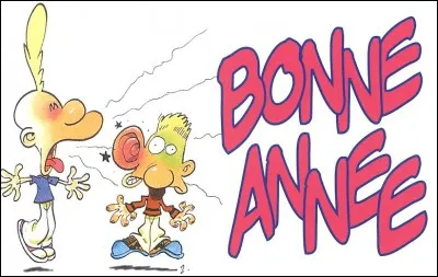 C'est avec ce personnage de Philippe Chappuis dont le pseudonyme est Zep, que je profite des circonstances pour vous transmettre mes propres vœux de santé et de paix. 
N'oubliez pas de cocher pour le personnage et bonne année !