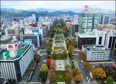 Cette ville japonaise de pr&egrave;s de 2 millions d'habitants, capitale d'Hokkaido, c'est :