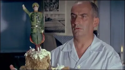 Pourquoi Louis ne peut-il s'empcher de se relever la nuit, alors qu'il doit se lever  5H pour passer en zone libre dans 'La grande vadrouille' ?