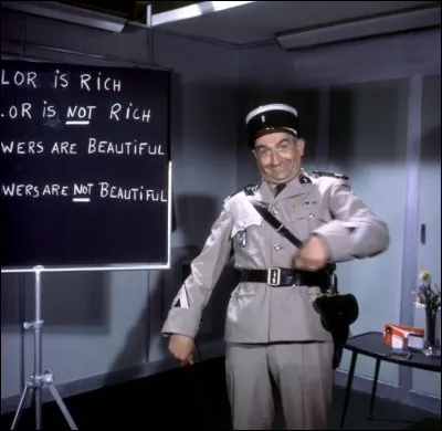 Louis, dans 'Le gendarme  New-York', se retrouve  parodier une grande comdie musicale, un steak  la main. De quelle comdie  musicale s'agit-il ?