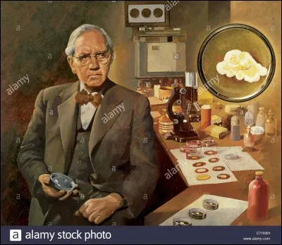 Qui a identifié la pénicilline, à l'origine des antibiotiques ?