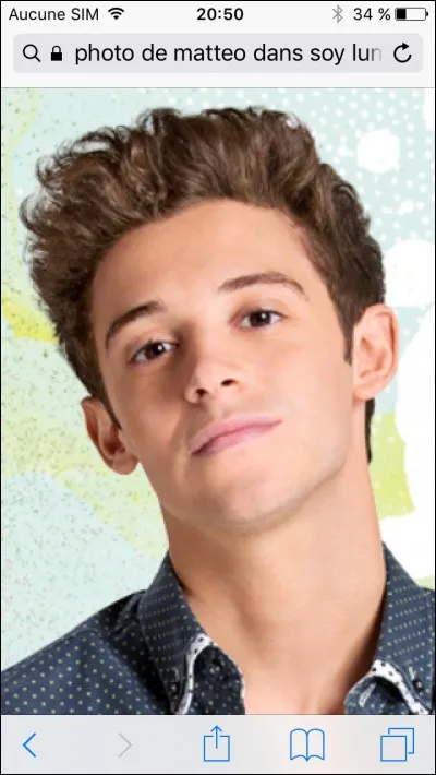 Qui est ce gar&ccedil;on ?