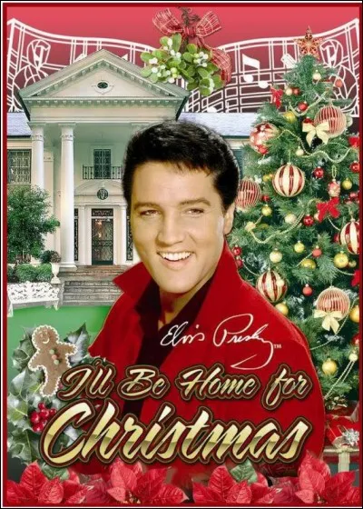 De quelle couleur était le Christmas d'Elvis Presley ?