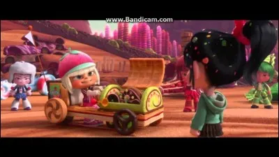 Citez trois concurrents de la course de Sugar Rush :