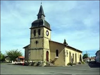 Voici l'église Saint-Barthélémy de Meilhan. Village de l'ancienne région Aquitaine, il se situe dans le département ...