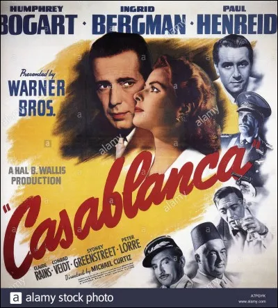 "Casablanca" est un film dans lequel a joué l'acteur Peter Lorre.